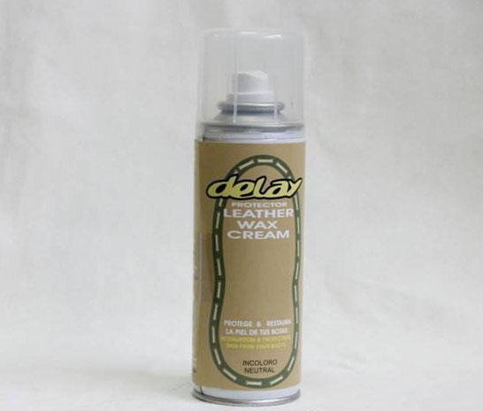 Spray grasa para botas de piel