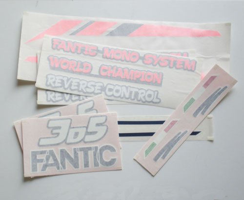 Juego adhesivos FANTIC 305