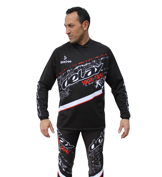 Camiseta de Trial Delay 100% trial Camiseta de Trial Delay 100% trial