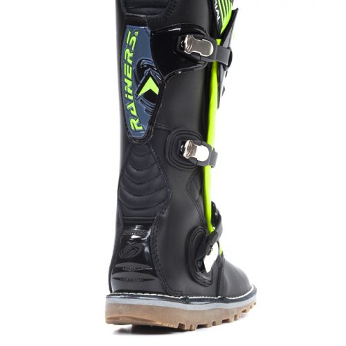 W06100 BOTA RAINER FLUOR NEGRA ADULT 2