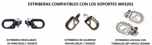 Estriberas compatibles