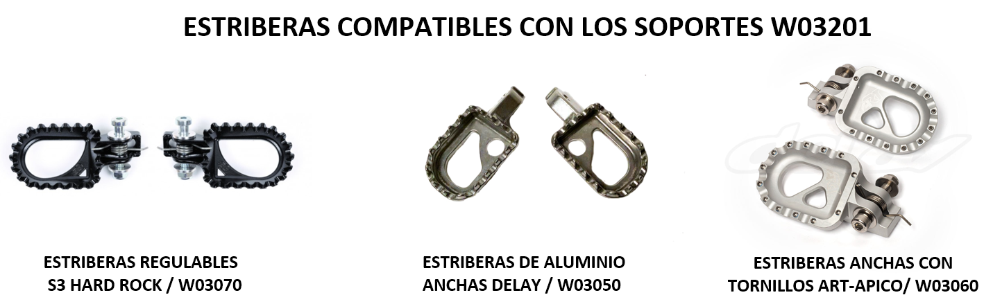 Estriberas compatibles Estriberas compatibles